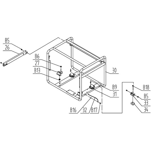 Рама Champion GG6500